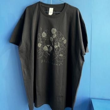 フクザワ【ぷくぷく（黒）】Tシャツ - GOLD DIGGER ONLINE STORE