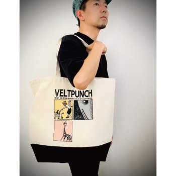 VELTPUNCH【初期3枚ジャケイラストトートバッグ】 - GOLD DIGGER ONLINE STORE