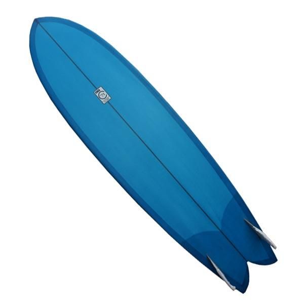サーフィン・ボディボード Hobie standard 7 HOBIE SURFBOARDS-BIG CIRCA 71 TWINFIN 7'6