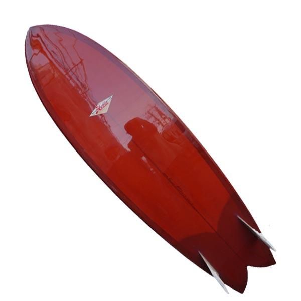 HOBIE SURFBOARDS-CIRCA 71 TWINFIN 6'6