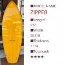 ܡ Tyler Warren Shapes-ZIPPER 5'6