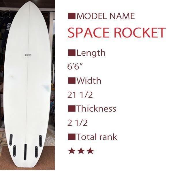 サーフィン・ボディボード HOBIE \"SPACE ROCKET\" TYLER WARREN 6'0 HOBIE 