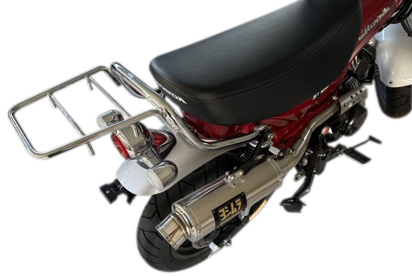 リアキャリア DAX125(2022～2024)(8BJ-JB04/8BJ-JB06) - バイクパーツのメーカーALCAN  hands【アルキャンハンズ】