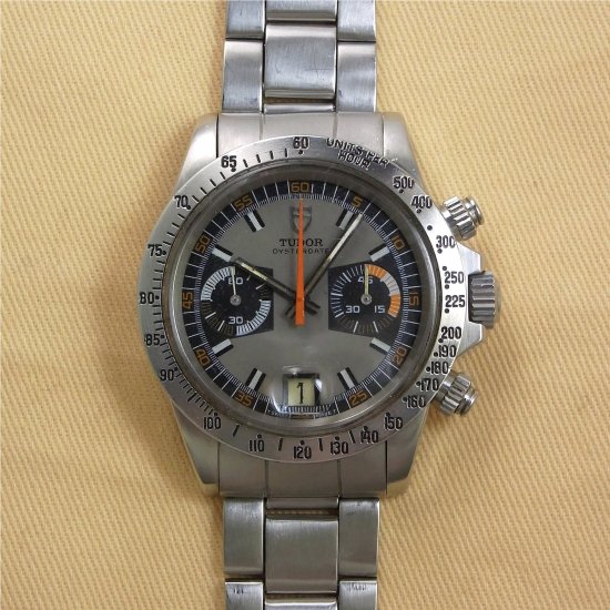 名古屋市のVerdeでは、ROLEX,TUDOR,OMEGA,IWC,等のUSEDやVintageの時計を扱っています。おTUDOR チュードル  Ref.7159/0 オイスター 2レジスター クロノグラフ 1970年代製