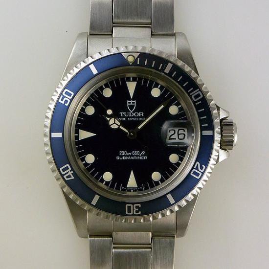 正規品】Tudor サブマリーナ チュードル チューダー 79090 青 - 腕時計 