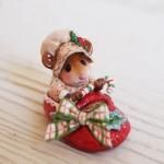 Snuggled in for Christmas  - Wee Forest Folk-