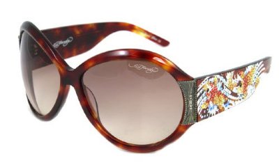 Ed Hardy エドハーディー サングラス コイフィッシュ トートイズ KOI FISH TATOO/TORTOISE EHS002 -  Well-Life Store