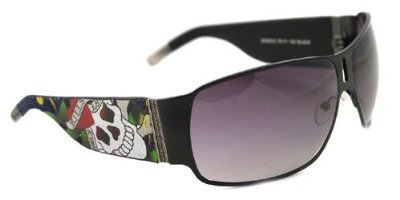 Ed Hardy エドハーディー サングラス ラブスキルスローリー ブラック LOVE KILLS SLOWLY/BLACK EHS012 -  Well-Life Store