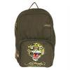 Ed Hardy Scarlet Mesh Tiger Backpack - Brown ɥϡǥ Хå å