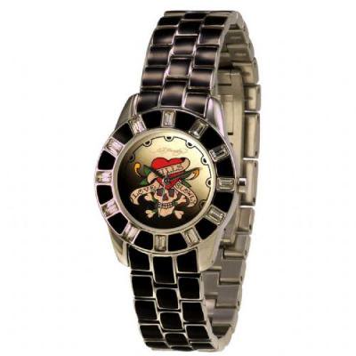 Ed Hardy エドハーディー レディースウォッチ シック CH-LK Chic Love Kills Women's Watch/EHCHLK  腕時計 - Well-Life Store