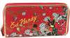 Ed Hardy Prairie Meadow Zip Around Wallet - Red ɥϡǥ Ĺ