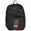 Ed Hardy Scarlet Mesh Birdflower Backpack - Black ɥϡǥ Хå å