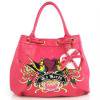 Ed Hardy Harriet Hearts & Flowers Bag - Fuchsia ɥϡǥ ȡȥХå