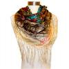 Ed Hardy ɥϡǥ ѥ󥵡 륯ݥ Panther Silk Scarf with Fringe