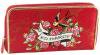 Ed Hardy Bed of Roses Zip Around Wallet - Red/EH1PPU068BED ɥϡǥ Ĺ