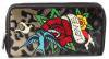 Ed Hardy Michelle Animal Kingdom Zip Around Wallet - Black/EH1PU315AN ɥϡǥ Ĺ