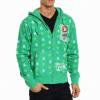 EdHardyɥϡǥ ѡMensPatch Rhinestone Hoodie - Green/EHCR415MPRGR