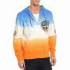 Ed Hardy ɥϡǥ  ѡ Mens Tiger Hoodie Jacket- Blue/ EHA9AHCSBQ