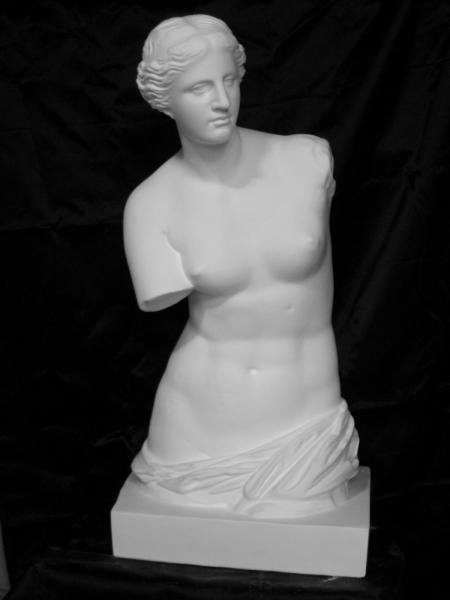 税込) ミロのヴィーナス 石膏像 胸像 - 彫刻/オブジェクト