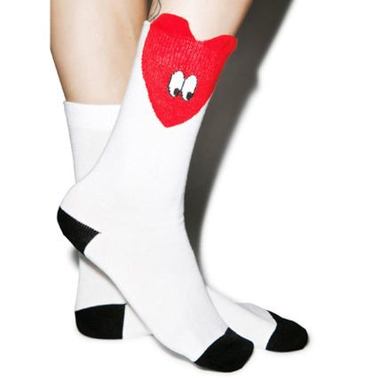 LAZY OAF レイジーオーフ heart socks ハートソックス - PILVI // web