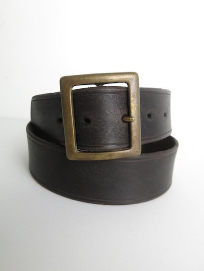 VASCO】バスコ VS-602 LEATHER GARRISON BELT (BLACK) - TIGHT｜GERUGA