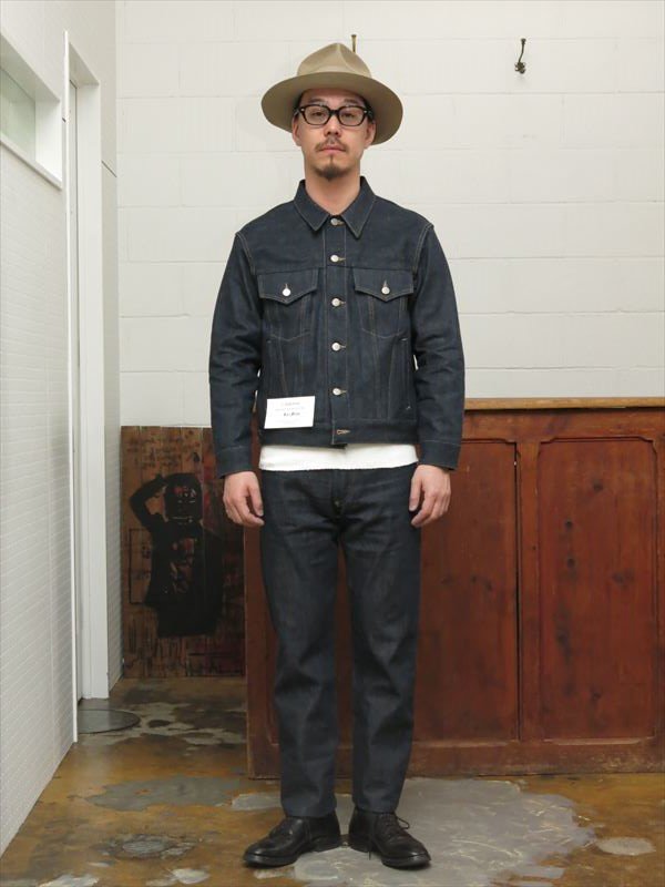 OLD JOE&CO.】オールドジョー FRENCH COLLAR JEAN JACKET (INDIGO RAW