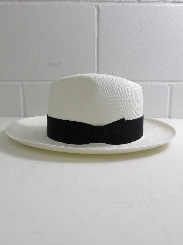 最も完璧な 美品 WACKO MARIA HAT-04-JOHNNY-WHITE-BRISA ハット 