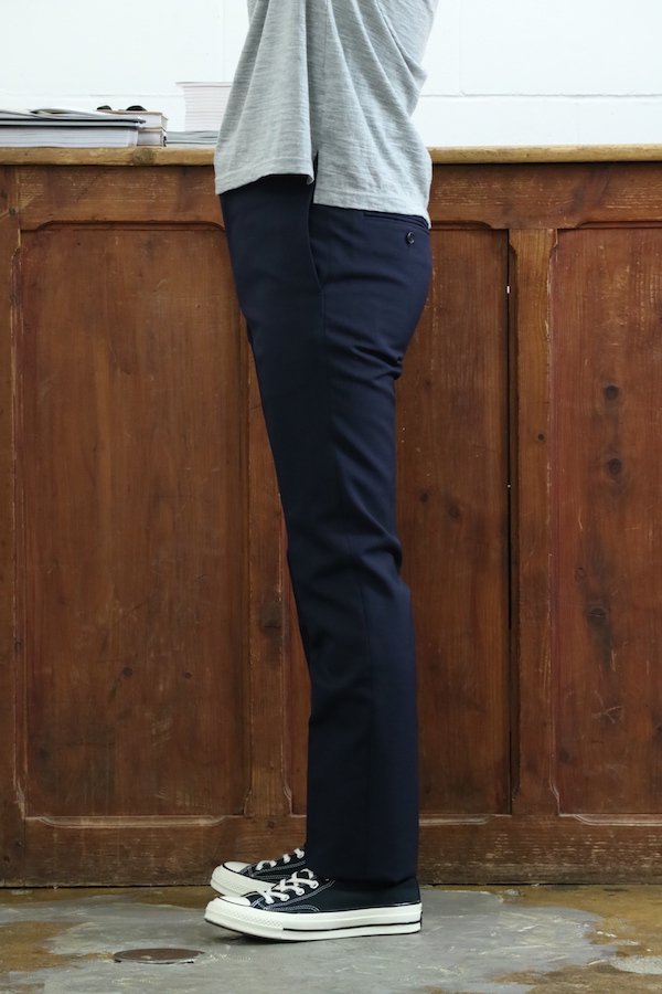 WACKO MARIA】ワコマリア TIGHT FIT T/W TROUSERS (NAVY) - TIGHT 