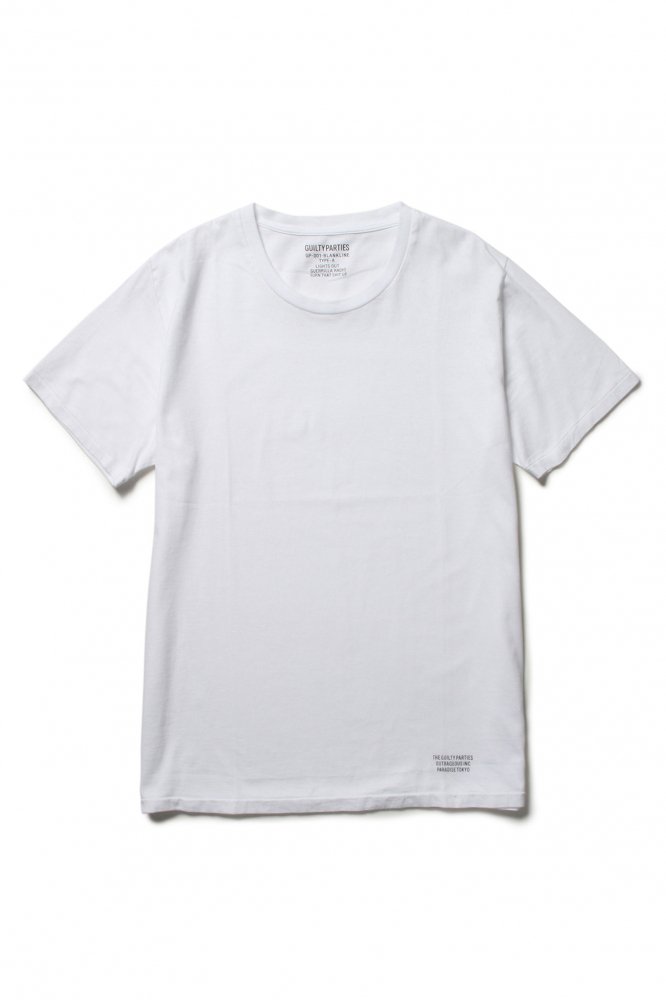 WACKO MARIA】ワコマリア SUPERIOR 2 PACK CREW NECK T-SHIRT (WHITE