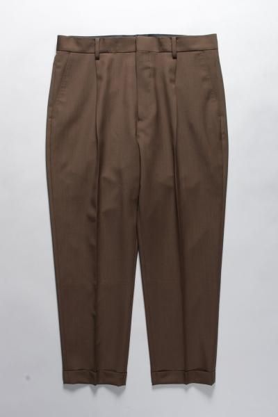 WACKO MARIA】ワコマリア PLEATED TROUSERS ( TYPE-1 ) (BROWN 