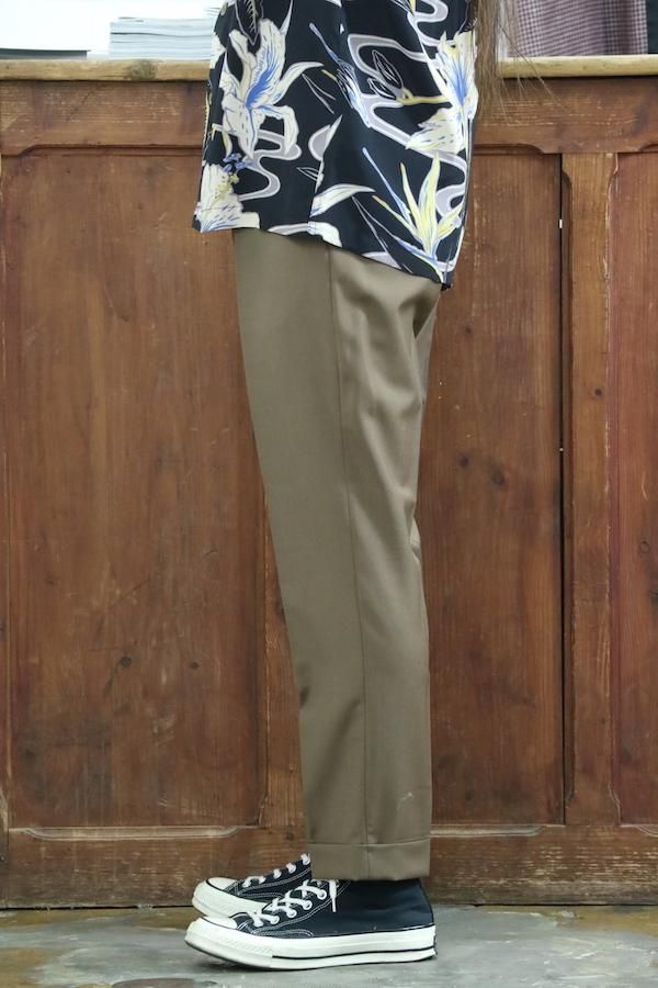 WACKO MARIA】ワコマリア PLEATED TROUSERS ( TYPE-1 ) (BROWN 