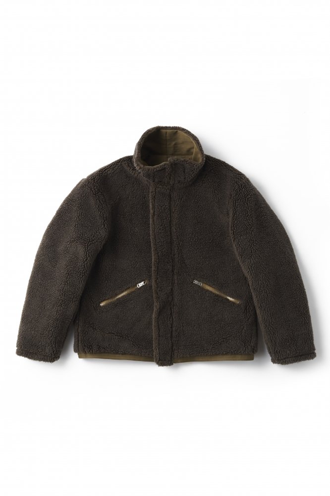 OLD JOE&CO.】オールドジョー ALPACA SHEARING AVIATOR JACKET (VARECH