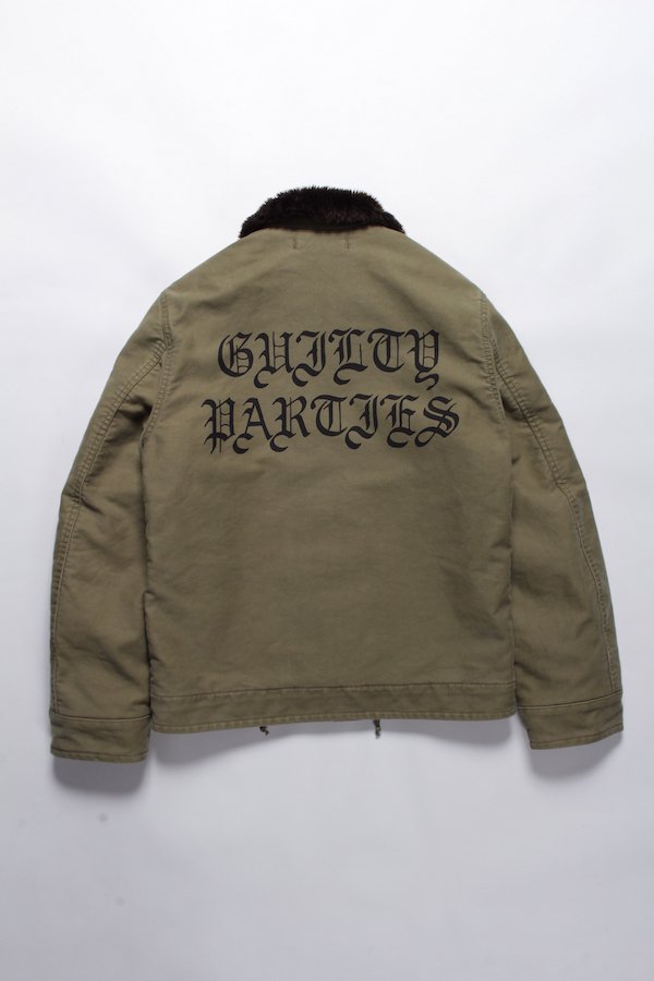 WACKO MARIA】ワコマリア N-1 DECK JACKET ( TYPE-4 ) (KHAKI) - TIGHT