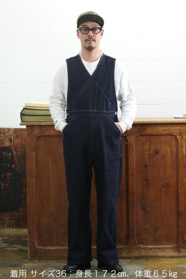 OLD JOE&CO.】オールドジョー CROSS SHOULDER OVER ALL (NEP INDIGO 