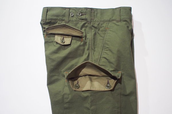 【LOSTCONTROL】ロストコントロール French Army Pants -RipStop- (Dark Green)  TIGHT｜GERUGA/LOST CONTROL/OLD JOE＆CO./GANGSTERVILLE/GLADHAND/WACKO  MARIA/ADDICT CLOTHES正規取扱通販