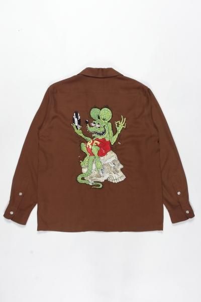 WACKO MARIA】ワコマリア RAT FINK / TIM LEHI / 50'S SHIRT L/S 