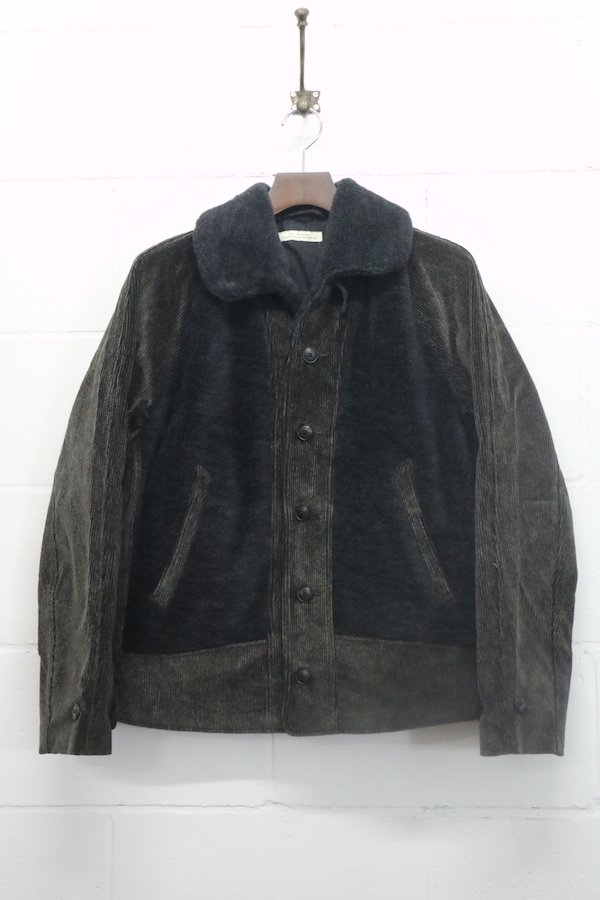 OLD JOE&CO.】オールドジョー BUTTONED FRONT GRIZZLY JACKET (SLATE) -  TIGHT｜GERUGA/LOST CONTROL/OLD JOE＆CO./GANGSTERVILLE/GLADHAND/WACKO  MARIA/ADDICT CLOTHES正規取扱通販