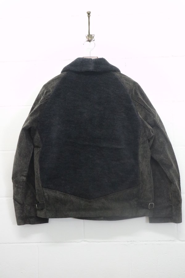 OLD JOE&CO.】オールドジョー BUTTONED FRONT GRIZZLY JACKET (SLATE) -  TIGHT｜GERUGA/LOST CONTROL/OLD JOE＆CO./GANGSTERVILLE/GLADHAND/WACKO  MARIA/ADDICT CLOTHES正規取扱通販