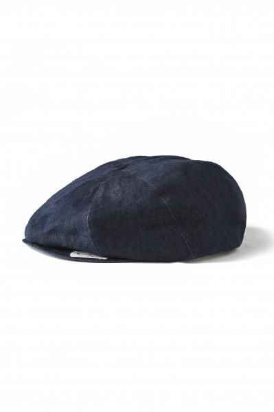 OLD JOE&CO.】オールドジョー PEAKED CAP (INDIGO LINEN) - TIGHT