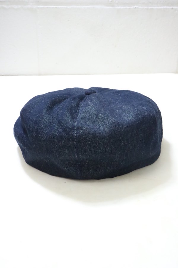 OLD JOE&CO.】オールドジョー PEAKED CAP (INDIGO LINEN) - TIGHT