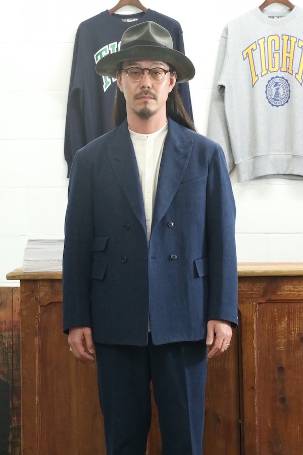 OLD JOE&CO.】オールドジョー DOUBLE-BREASTED SWING JACKET (INDIGO