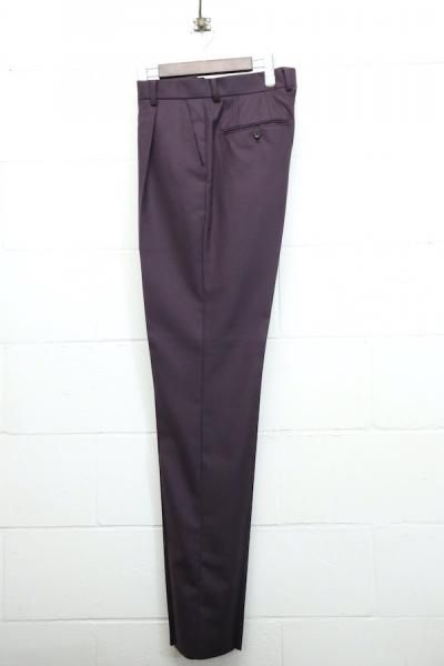 WACKO MARIA】ワコマリア PLEATED TROUSERS ( TYPE-2 ) (PURPLE 