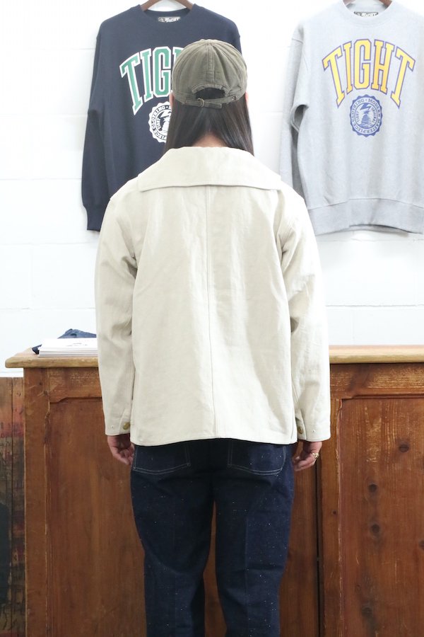 OLD JOE&CO.】オールドジョー SAILOR COLLAR CHORE JACKET (NATURAL