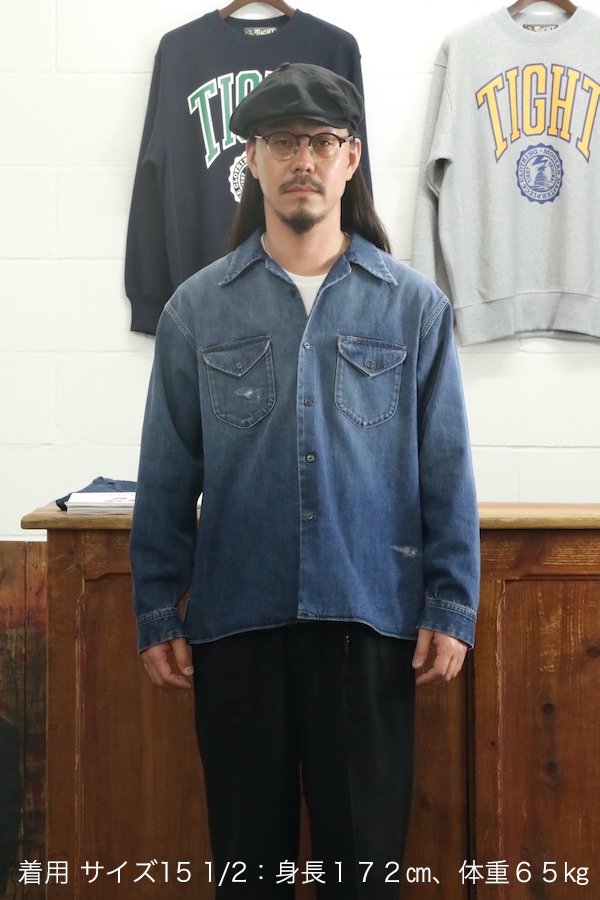 トップスOLD JOE - SWALLOW COLLAR SPORTS SHIRTS