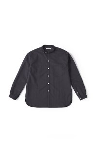 <img class='new_mark_img1' src='https://img.shop-pro.jp/img/new/icons50.gif' style='border:none;display:inline;margin:0px;padding:0px;width:auto;' />OLD JOE&CO.STUD BUTTON BAND COLLAR SHIRTS (BLACK)
