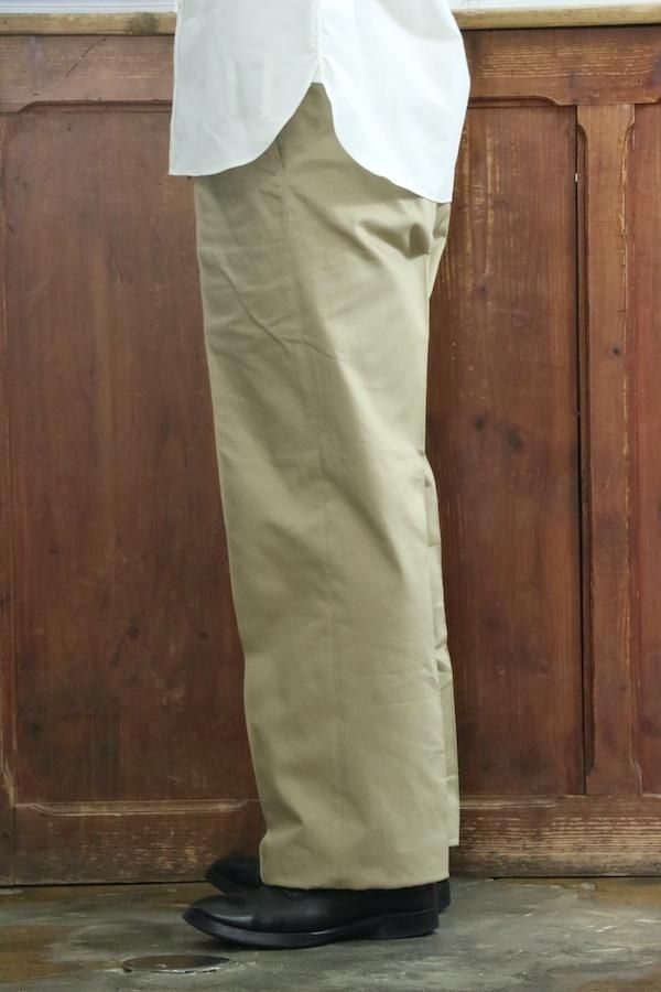 OLD JOE&CO.】オールドジョー FRONT TUCK ARMY TROUSER (SAND) - TIGHT