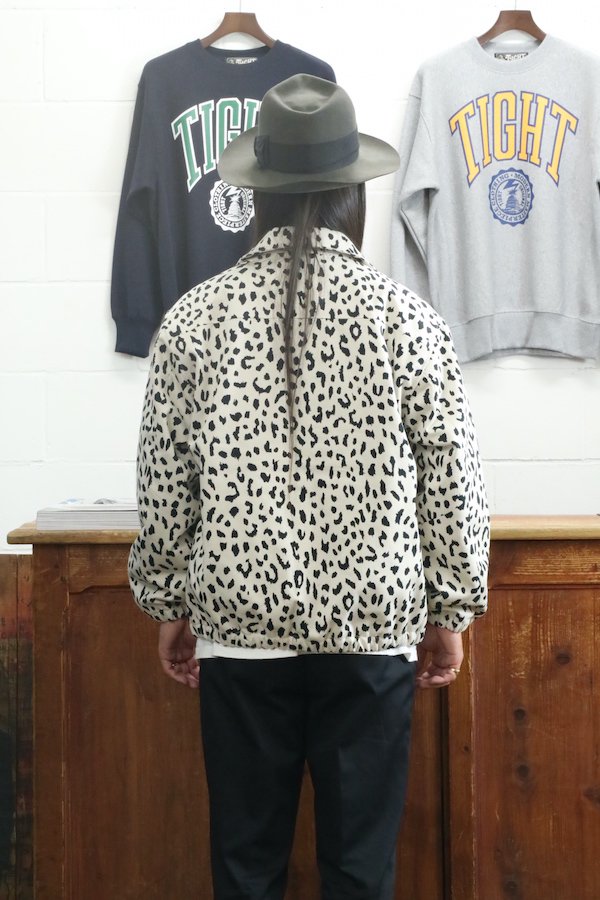 WACKO MARIA】ワコマリア LEOPARD 50'S JACKET ( TYPE-2 ) (WHITE