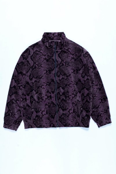 WACKO MARIA】ワコマリア PYTHON VELVET JACKET (PURPLE) - TIGHT