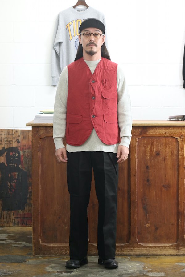 OLD JOE&CO.】オールドジョー PATINA GAME-KEEPER VEST (BLACK