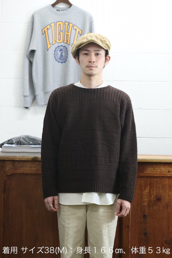 OLD JOE (オールドジョー) PIPING KNIT BERRET - ハンチング/ベレー帽